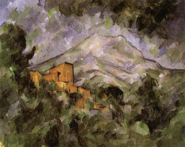 Paul Cezanne Mont Sainte-Victoire and Chateau Noir Germany oil painting art